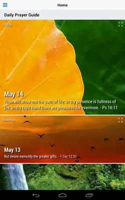 Daily Prayer android App screenshot 1