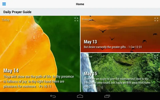 Daily Prayer android App screenshot 2